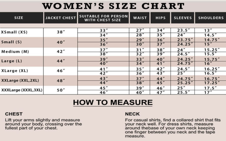 what is a size 2 in women's jacket