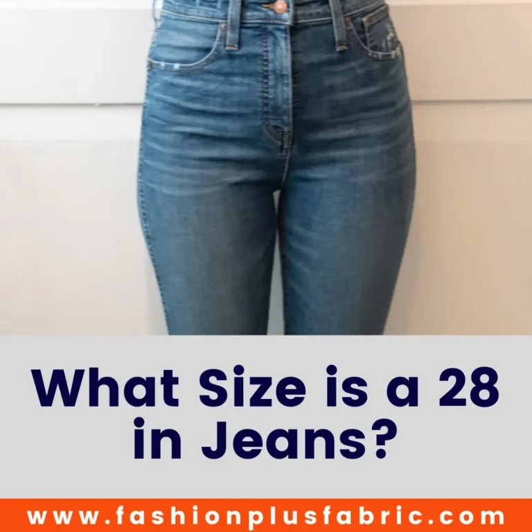 what size is a 28 in womens jeans