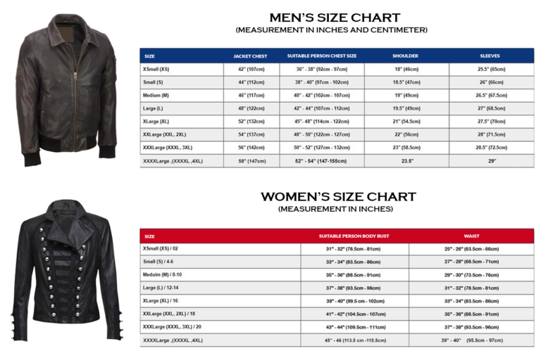 what size is a men's large jacket in women's